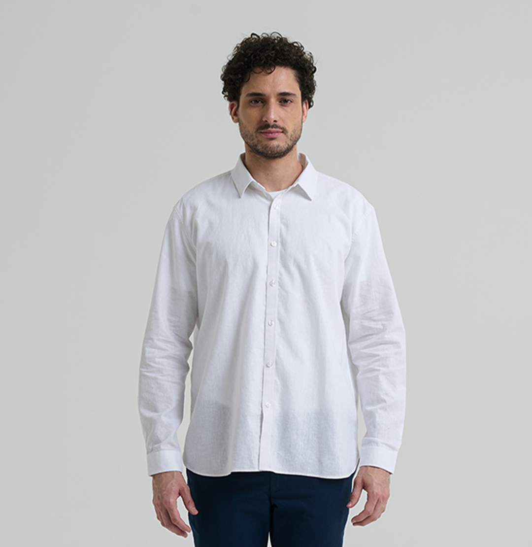 Camisa de Linho Minimal